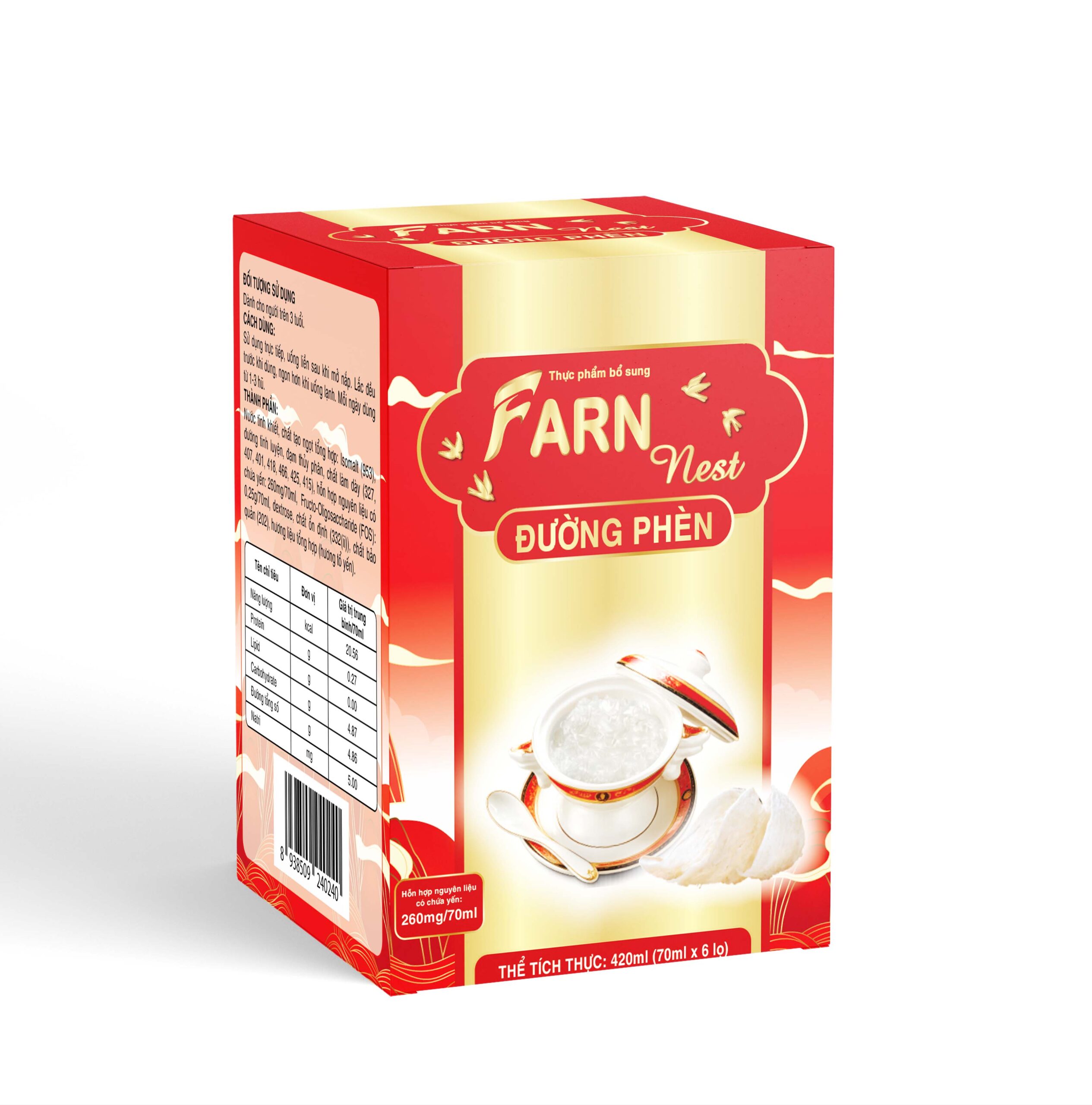 Hộp 70ml FARN Nest ĐƯỜNG PHÈN