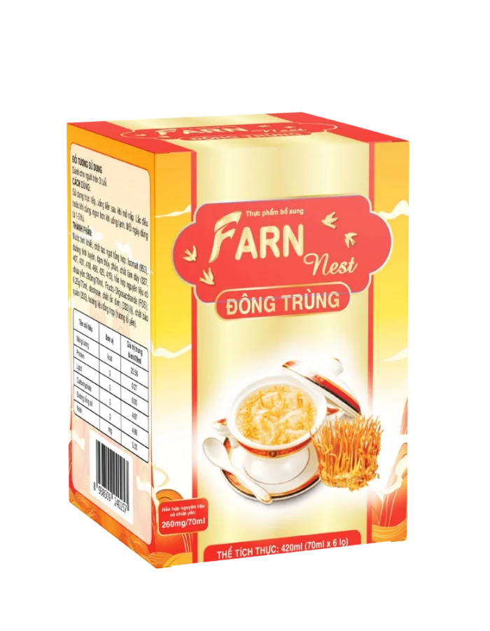 Hộp 70ml Farn Nest Đông Trùng