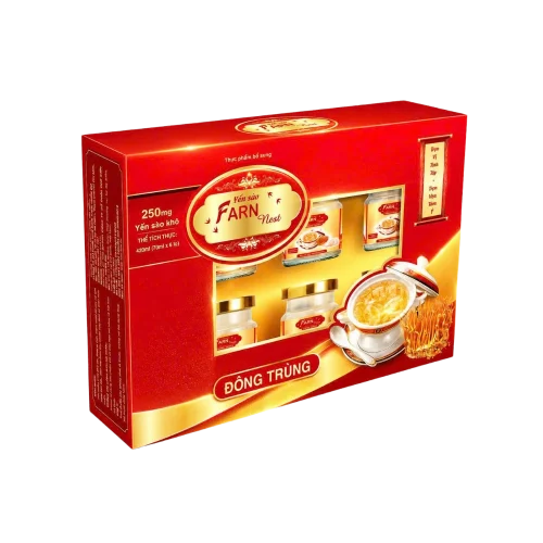 Hộp Quà Yến Sào Farn Nest Đông Trùng
