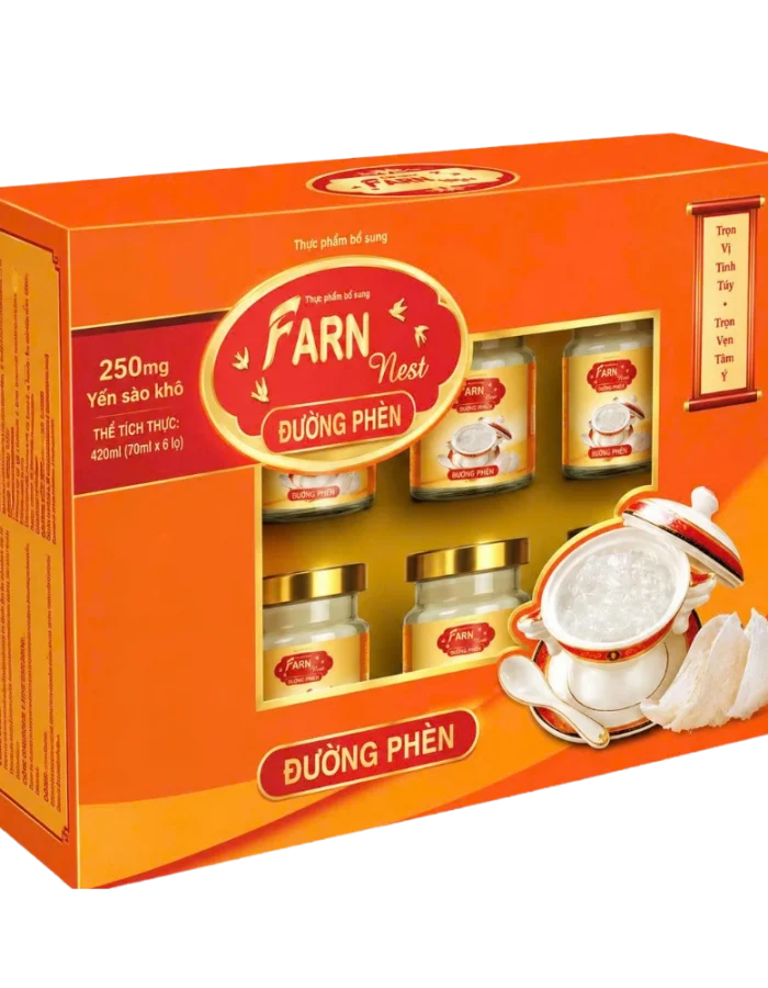 Hộp quà Yến Sào Farn Nest Đường Phèn