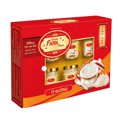 Hộp quà Yến Sào Farn Nest Ít Đường