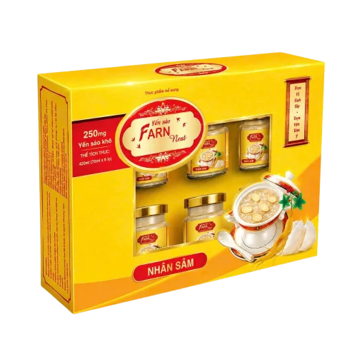 Hộp quà Yến Sào Farn Nest Nhân Sâm